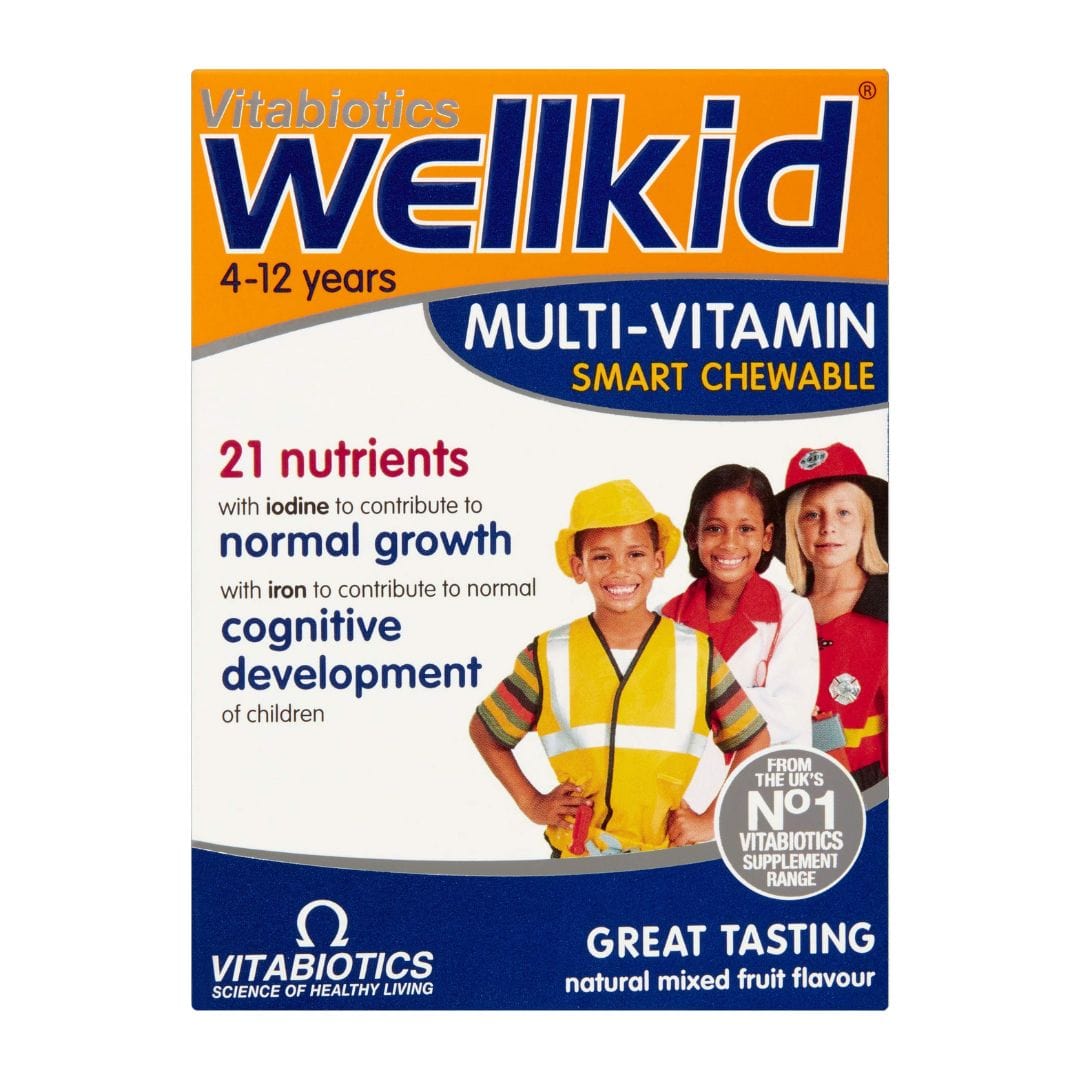 Vitabiotics Wellkid Multi-Vitamin, Chewables 30 Tablets Vitabiotics Wellkid Multi-Vitamin, Chewables 30 Tablets